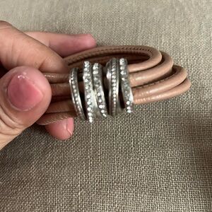 Brighton cord crystal bracelet.